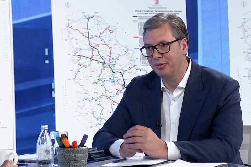 Predsednik Srbije Aleksandar Vucic Nece biti gradjanskog rata u Srbiji