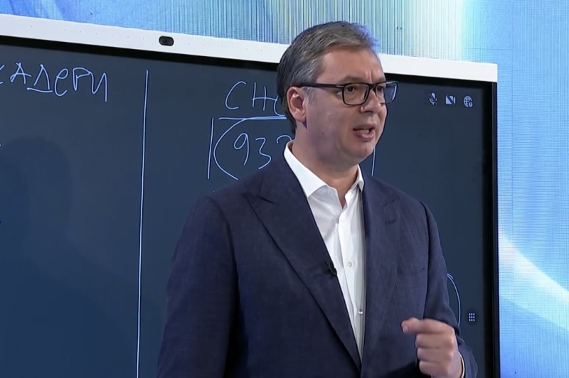 Predsednik Srbije Aleksandar Vucic Nece biti gradjanskog rata u Srbiji