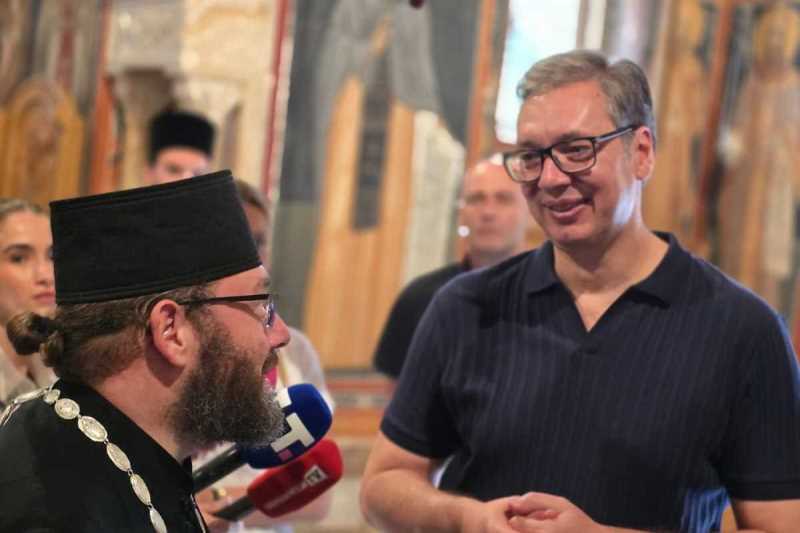 Predsednik Srbije Aleksandar Vucic Gradjani će od Beograda do Tumana stizati još brze