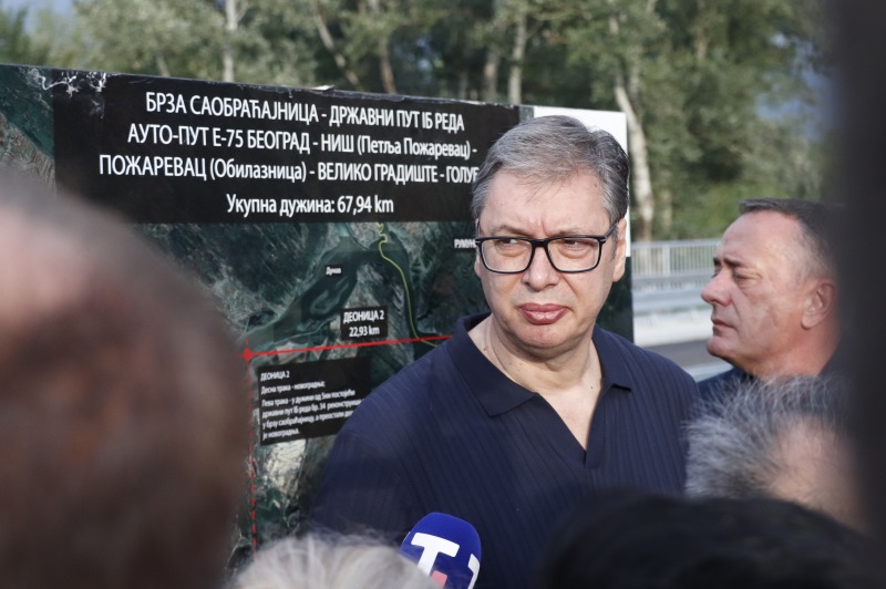 Predsednik Srbije Aleksandar Vucic Dunavski koridor velika stvar za istocnu Srbiju