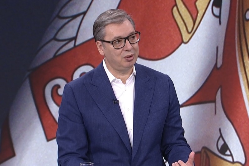 Predsednik Srbije Aleksandar Vucic Srbija Blokaderski program se sveo na sipke, motke i kamenice