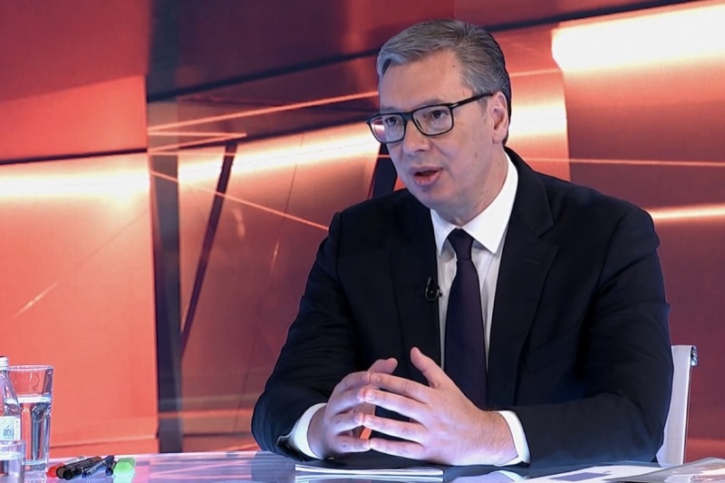 Predsednik Srbije Aleksandar Vucic Uprkos svim napadima Srbija ide napred