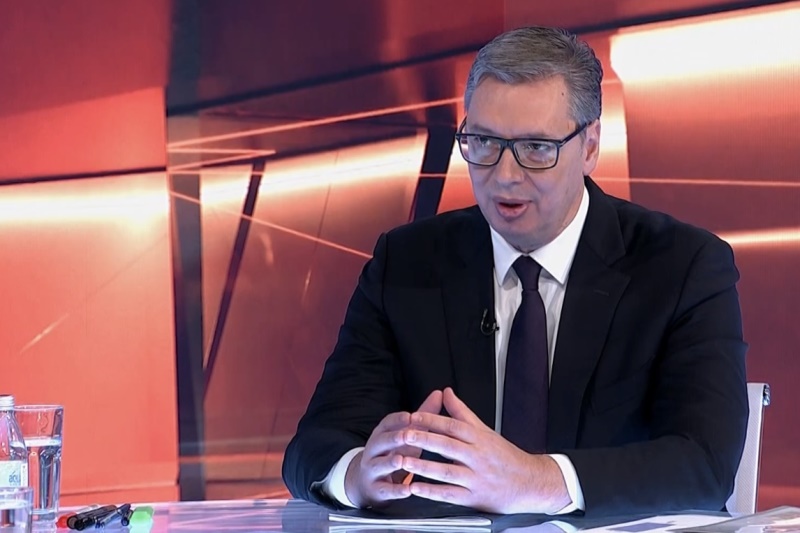 Predsednik Srbije Aleksandar Vucic Uprkos svim napadima Srbija ide napred