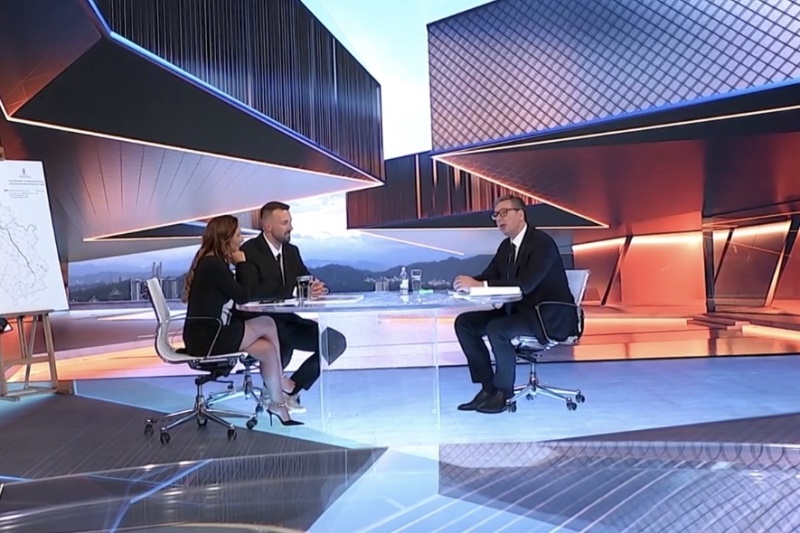 Predsednik Srbije Aleksandar Vucic Uprkos svim napadima Srbija ide napred