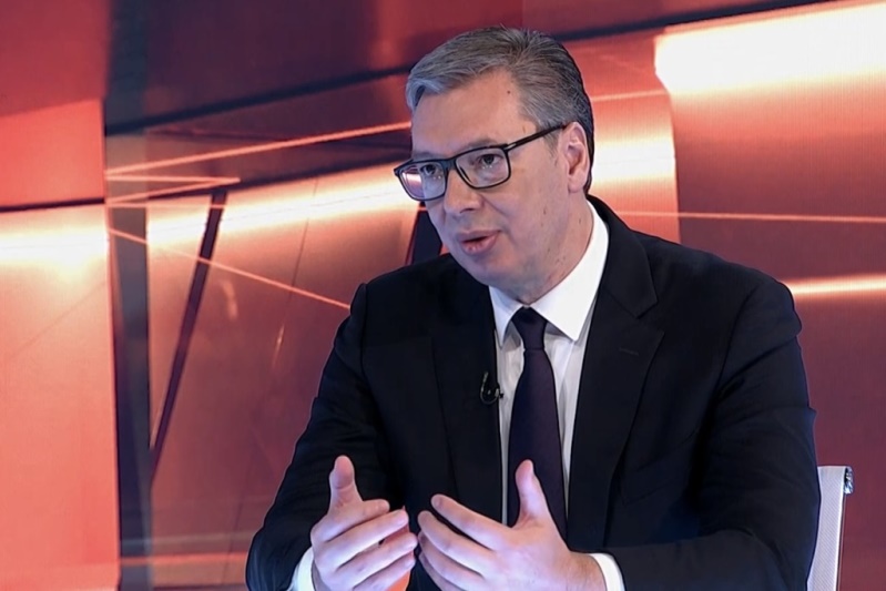 Predsednik Srbije Aleksandar Vucic Uprkos svim napadima Srbija ide napred