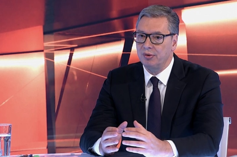 Predsednik Srbije Aleksandar Vucic Uprkos svim napadima Srbija ide napred