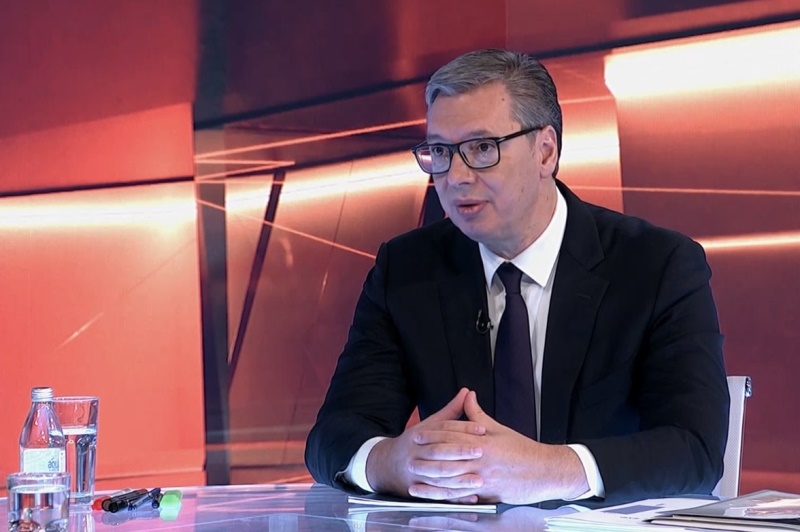 Predsednik Srbije Aleksandar Vucic Uprkos svim napadima Srbija ide napred