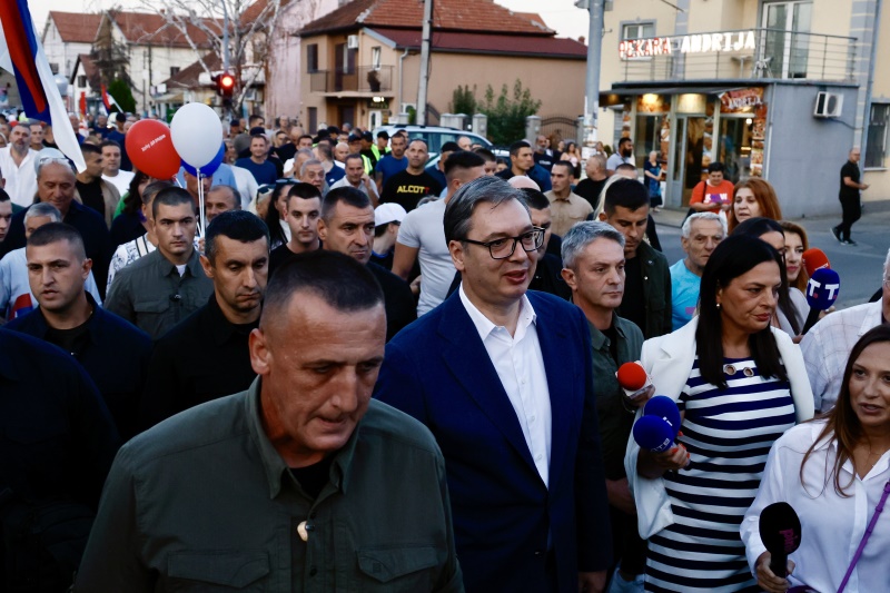 Predsednik Srbije Aleksandar Vucic ujedinjeni mozemo sve