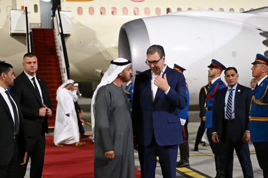 Predsednik Srbije Aleksandar Vucic Mohamed Bin Zajed je veliki prijatelj Srbije