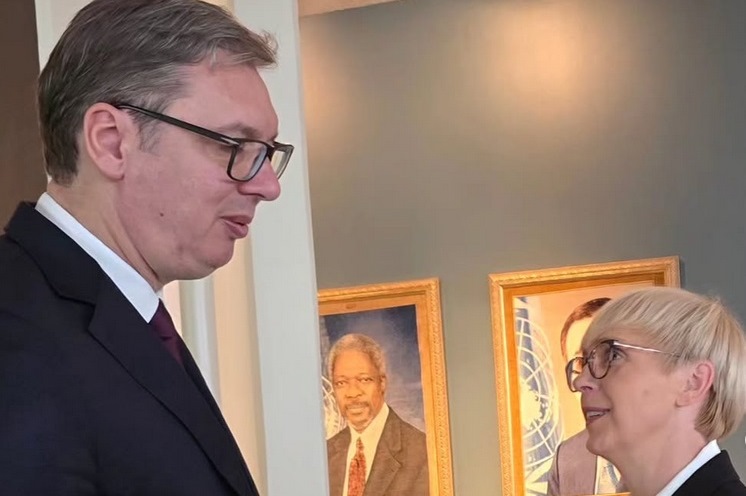 Predsednik Srbije Aleksandar Vucic Srecan sam sto je Srbija uvazena svuda