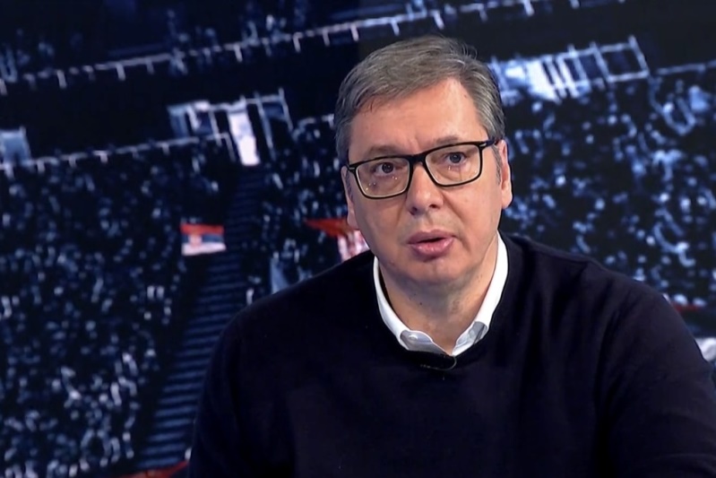 Predsednik Srbije Aleksandar Vucic Dobro su spolja platili revoluciju kako bi unistili Srbiju
