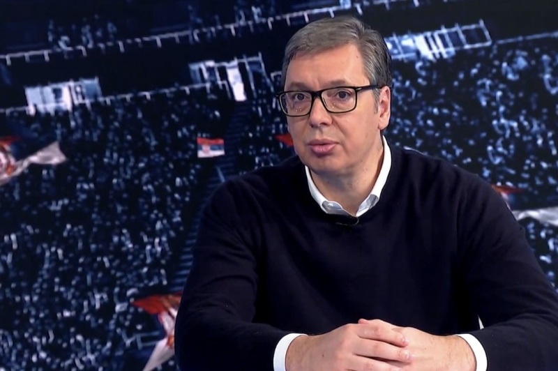 Predsednik Srbije Aleksandar Vucic Dobro su spolja platili revoluciju kako bi unistili Srbiju