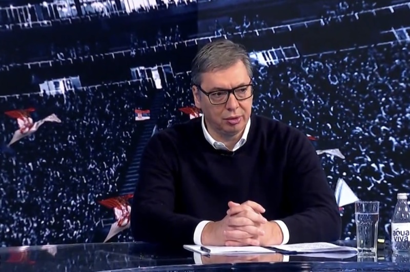 Predsednik Srbije Aleksandar Vucic Dobro su spolja platili revoluciju kako bi unistili Srbiju