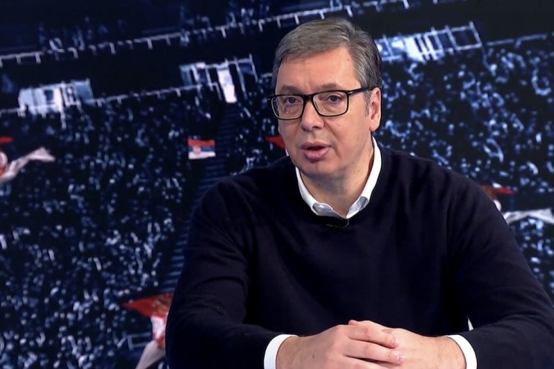 Predsednik Srbije Aleksandar Vucic Dobro su spolja platili revoluciju kako bi unistili Srbiju