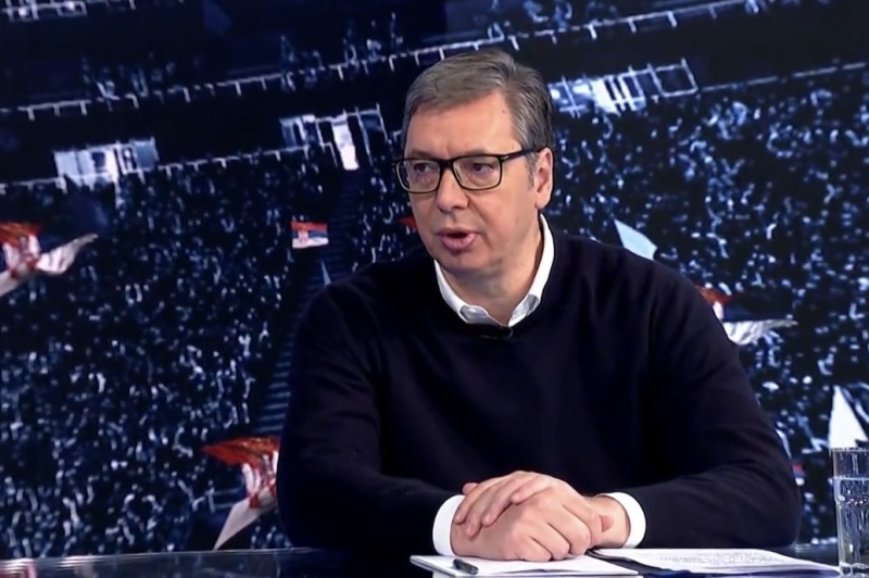 Predsednik Srbije Aleksandar Vucic Dobro su spolja platili revoluciju kako bi unistili Srbiju
