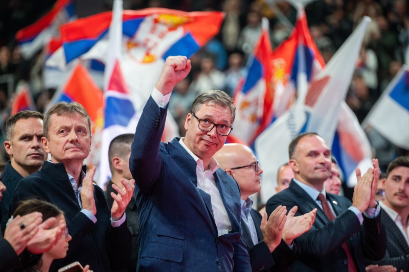 Predsednik Srbije Aleksandar Vucic cuvamo i stitimo nasu Srbiju