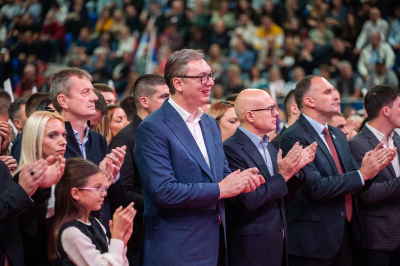 Predsednik Srbije Aleksandar Vucic cuvamo i stitimo nasu Srbiju