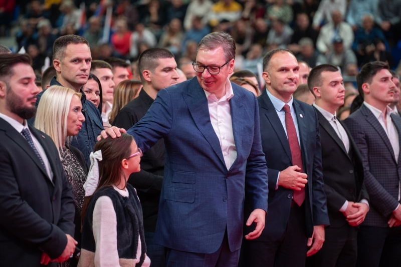 Predsednik Srbije Aleksandar Vucic cuvamo i stitimo nasu Srbiju