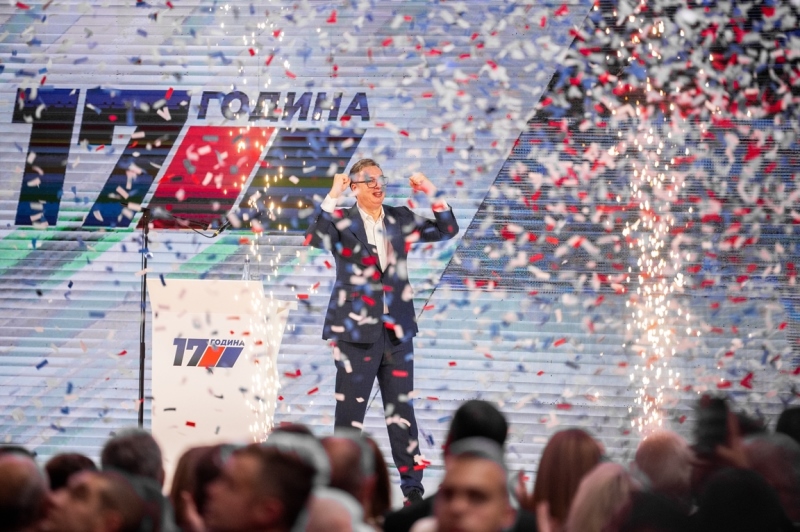 Predsednik Srbije Aleksandar Vucic cuvamo i stitimo nasu Srbiju