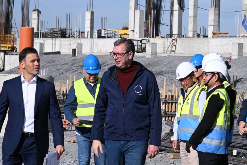 Predsednik Srbije Aleksandar Vucic Srbija ce dobiti fantastican stadion