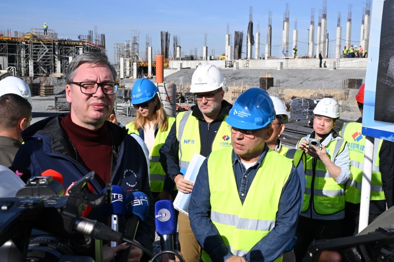 Predsednik Srbije Aleksandar Vucic Srbija ce dobiti fantastican stadion