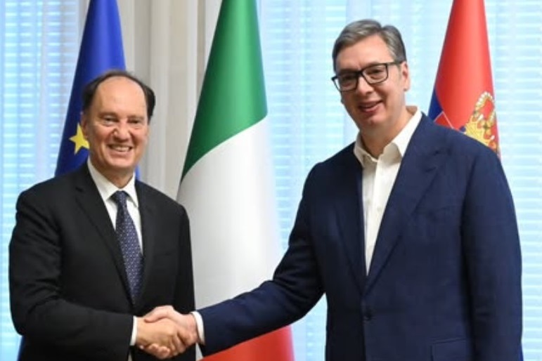 Predsednik Srbije Aleksandar Vucic Italija vazan ekonomski partner Srbije