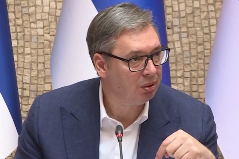 Predsednik Srbije Aleksandar Vucic Americke sankcije NIS-u nemaju nikakve veze sa Srbijom