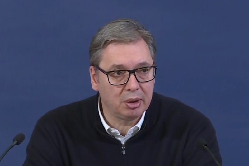 Predsednik Srbije Aleksandar Vucic borimo se da dobijemo licencu američkog OFAK-a