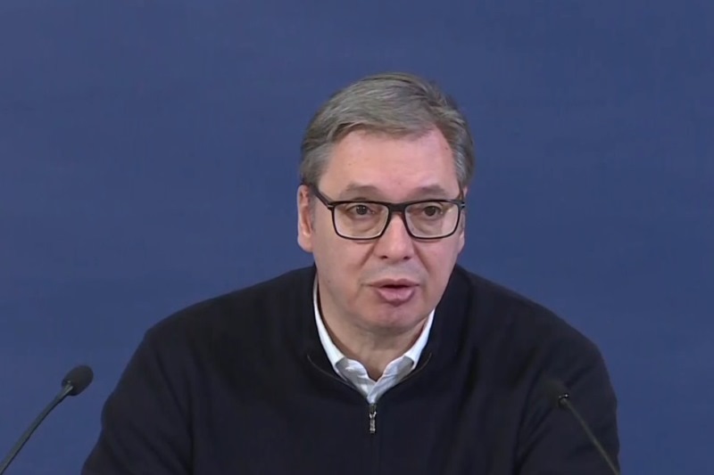 Predsednik Srbije Aleksandar Vucic borimo se da dobijemo licencu američkog OFAK-a