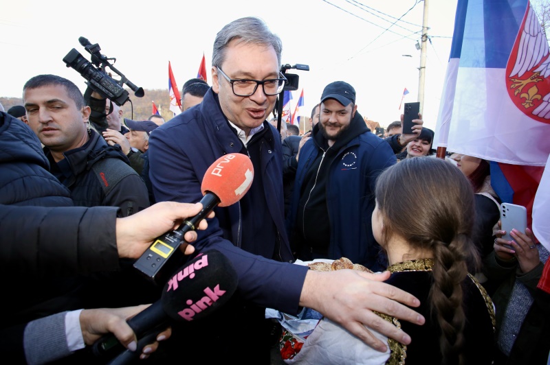 Predsednik Srbije Aleksandar Vucic Krecemo sa izgradnjom puta Negotin - Brza Palanka