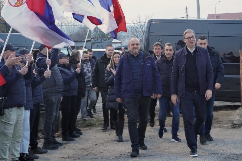 Predsednik Srbije Aleksandar Vucic Krecemo sa izgradnjom puta Negotin - Brza Palanka