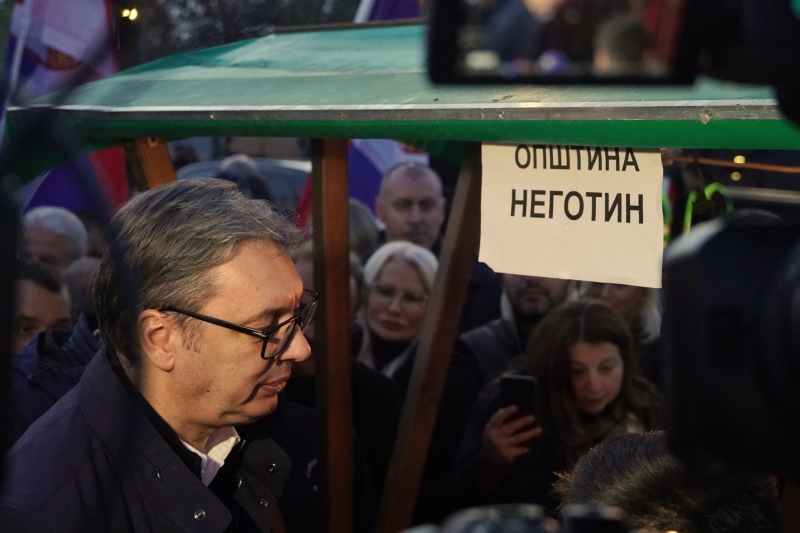 Predsednik Srbije Aleksandar Vucic Krecemo sa izgradnjom puta Negotin - Brza Palanka