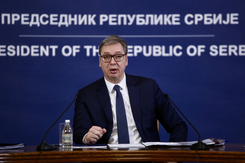 Predsednik Srbije Aleksandar Vucic Verujem da ce nas narod biti zadovoljan ponasanjem drzave