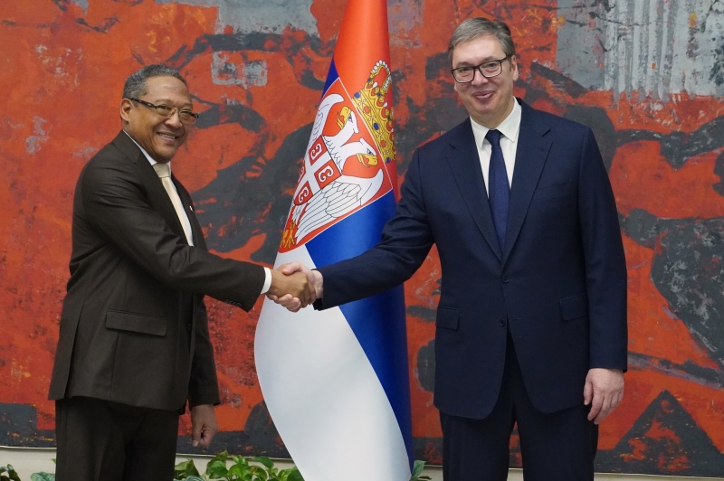 Predsednik Srbije Aleksandar Vucic Srbija posvecena jacanju saradnje