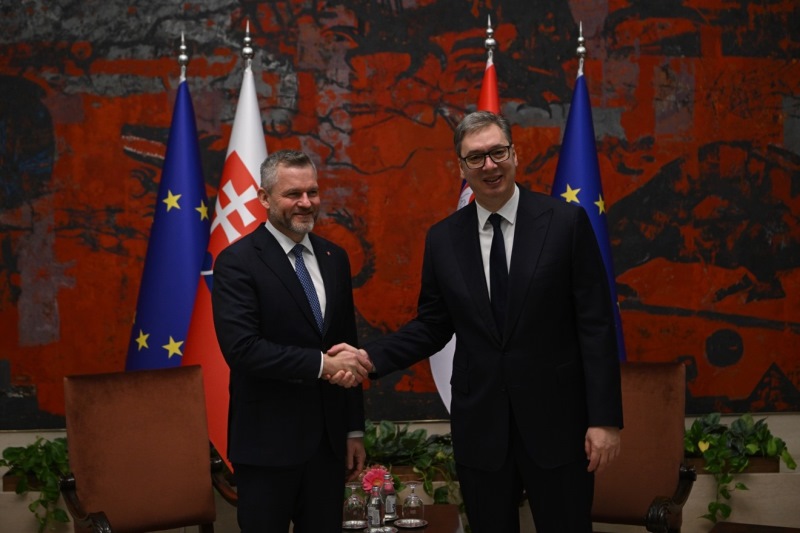 Predsednik Srbije Aleksandar Vucic Poseta predsednika Pelegrinija potvrda medjusobnog poverenja