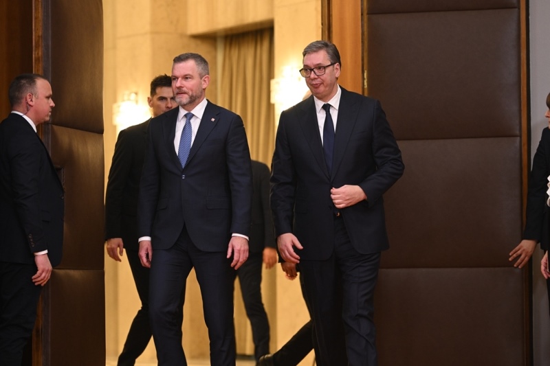 Predsednik Srbije Aleksandar Vucic Poseta predsednika Pelegrinija potvrda medjusobnog poverenja