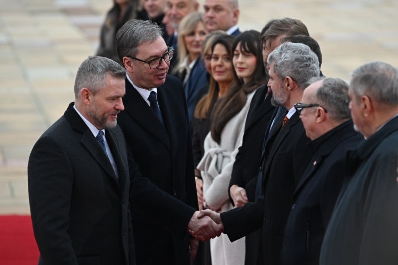 Predsednik Srbije Aleksandar Vucic Poseta predsednika Pelegrinija potvrda medjusobnog poverenja
