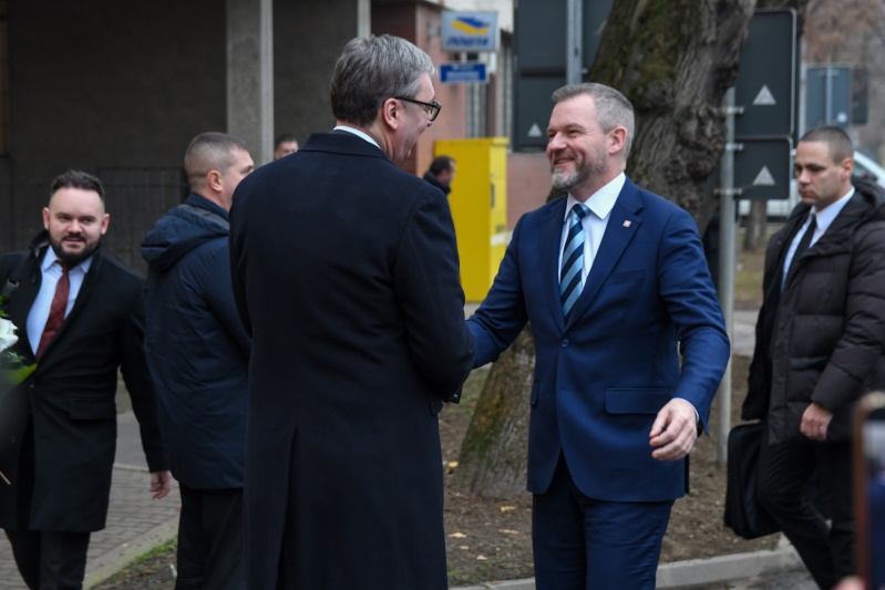 Predsednik Srbije Aleksandar Vucic Srbija ce finansirati izgradnju Slovacke kuce u Novom Sadu