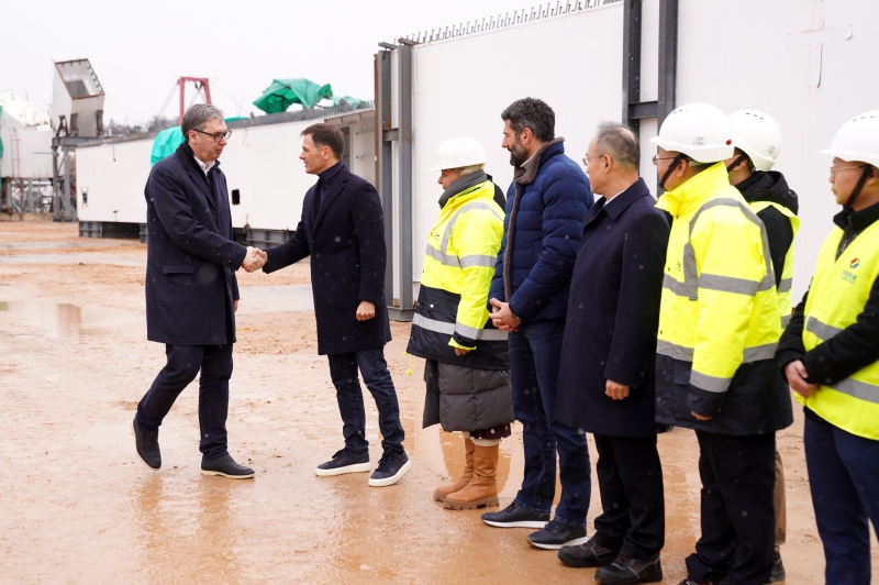 Predsednik Srbije Aleksandar Vucic Novi savski most bice otvoren do kraja marta 2027. godine