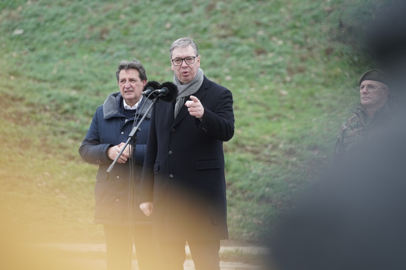 Predsednik Srbije Aleksandar Vucic novi generalstab bice zavrsen za tri godine