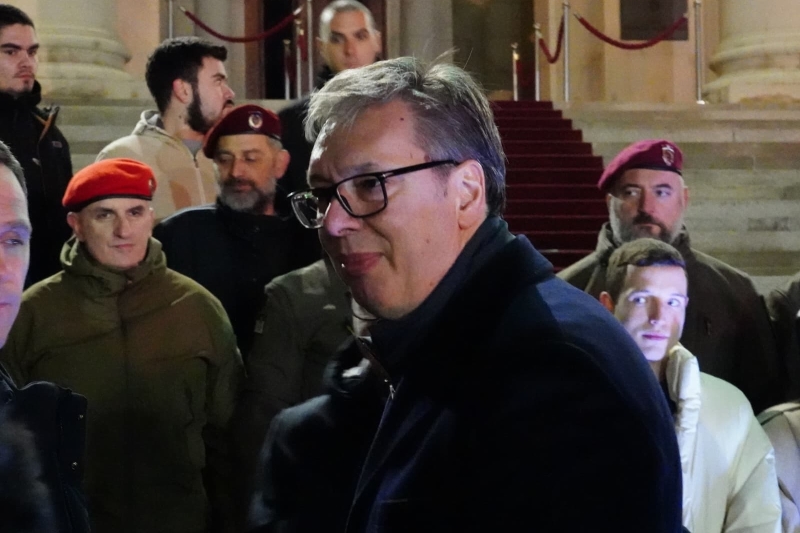 Predsednik Srbije Aleksandar Vucic Hvala svima koji su odbranili Srbiju