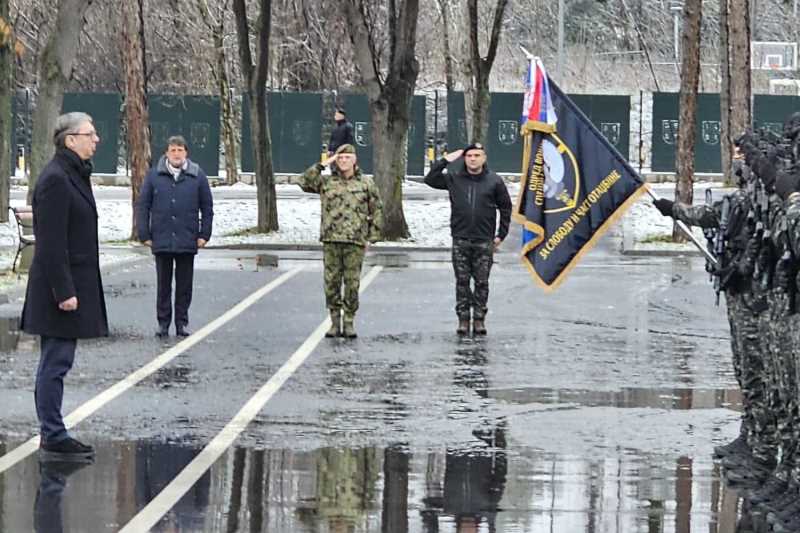 Predsednik Srbije Aleksandar Vucic novi objekat za Kobre bice najbolji u jugoistocnoj Evropi