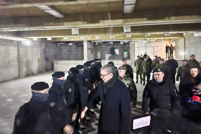Predsednik Srbije Aleksandar Vucic novi objekat za Kobre bice najbolji u jugoistocnoj Evropi