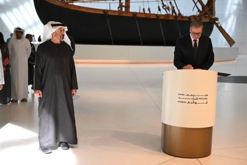 Predsednik Srbije Aleksandar Vucic Srbija i UAE dele zajednicku viziju buducnosti o miru