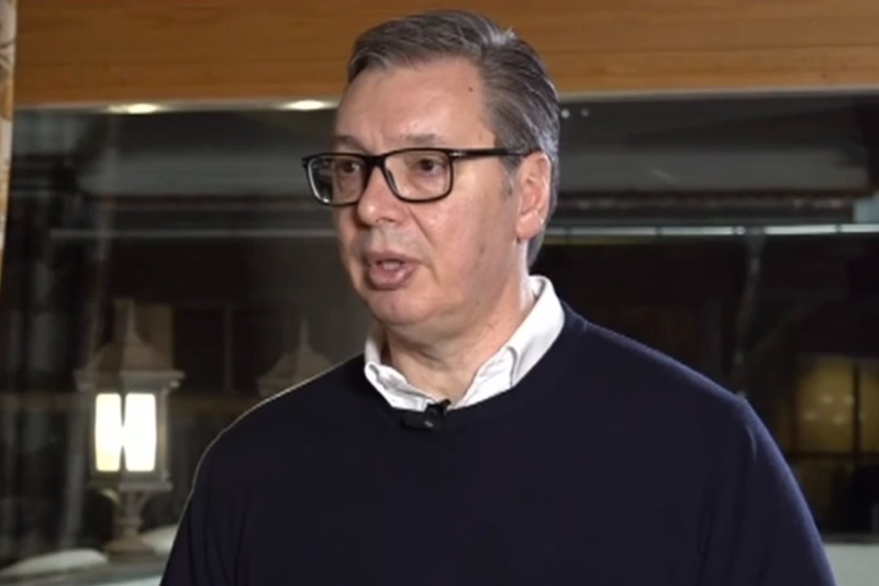 Predsednik Srbije Aleksandar Vucic Nase srce kuca samo za nasu trobojku