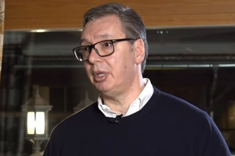 Predsednik Srbije Aleksandar Vucic Nase srce kuca samo za nasu trobojku