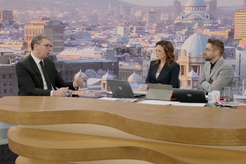 Predsednik Srbije Aleksandar Vucic Vaterpolisti su nam doneli veliku radost