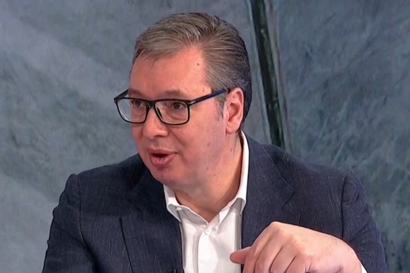Predsednik Srbije Aleksandar Vucic Srbija je opredeljena da sacuva mir