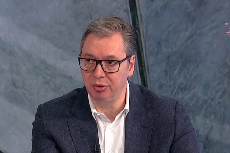 Predsednik Srbije Aleksandar Vucic Srbija je opredeljena da sacuva mir