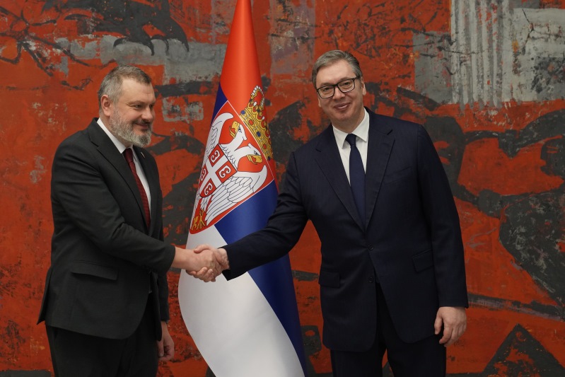 Predsednik Srbije Aleksandar Vucic Srbija se bori za očuvanje mira i stabilnosti